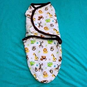 Summer Newborn Swaddle - Animals